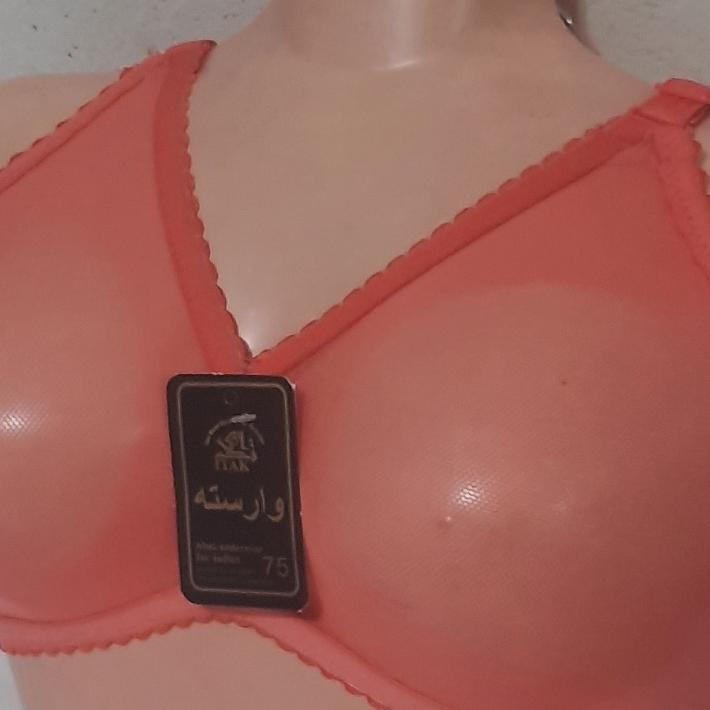 سوتین توری پرسی بدون فنراز 75تا 90 و95و100 سایز بزرگ قواره دار بندورکاب خارجی خنک وراحت