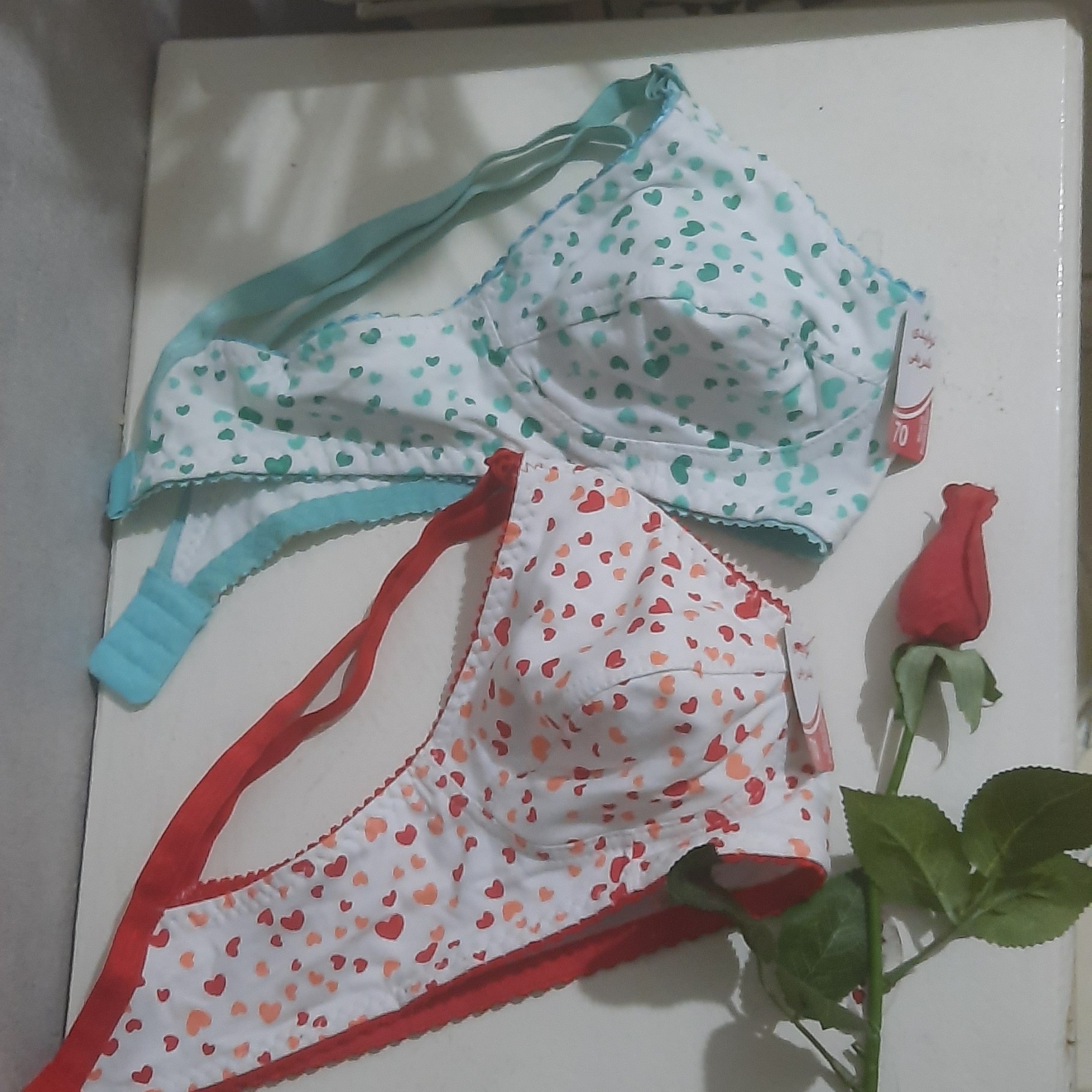 سوتین سوپرنخ پنبه سایز بزرگ زنانه 90 و95و100 بند و رکاب خارجی ضدحساسیت