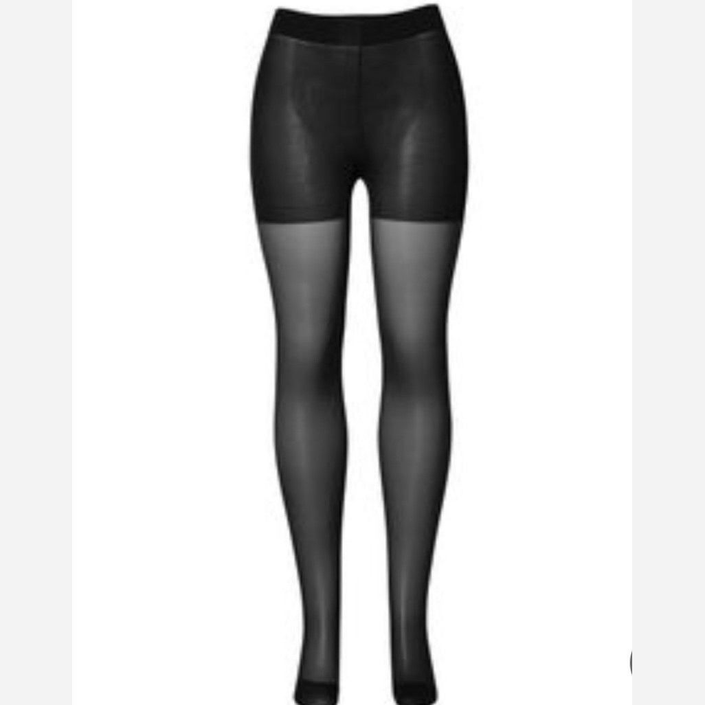 جوراب شلواری زنانه مشکی یا رنگ پاضخامت20پاربزین وضخامت15 شیشه ای