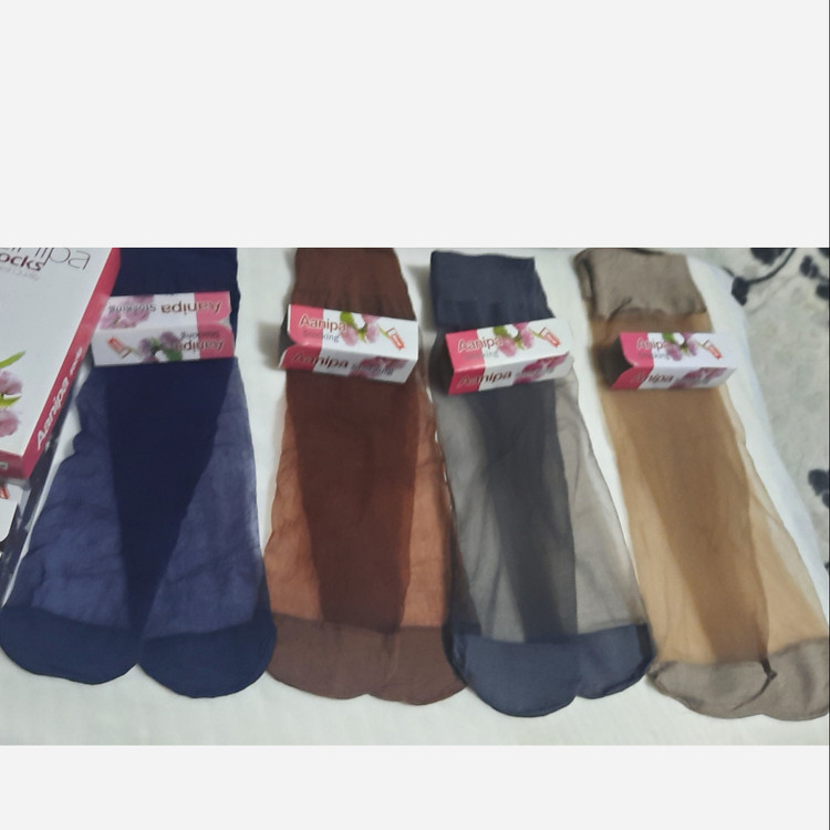 جوراب مچی بلندکفدار یابدون کف شیشه ای مجلسی ومهمانی