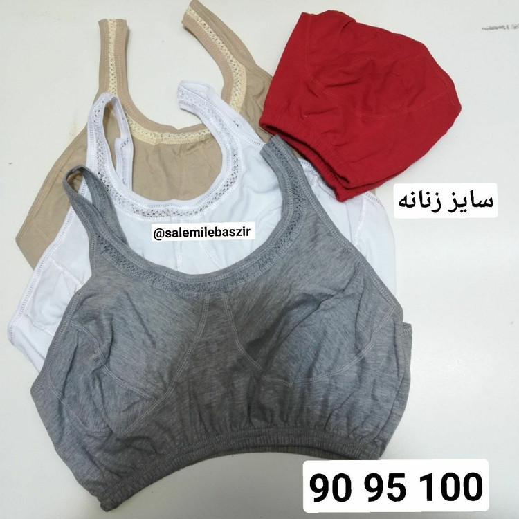 نیم تنه اصل نخی رنگی متوسط و بزرگ ضدالزژی ازدور سینه 100و105 و110 لطیف ضدالرژی